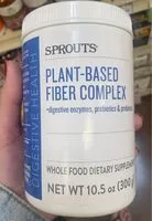 Mängden socker i Plant based fiber complex
