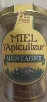 Mängden socker i MIEL L'APICULTEUR MONTAGNE
