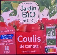 Mängden socker i Coulis de tomate