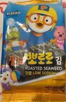 Mängden socker i Pororo roasted seaweed