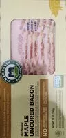 Mängden socker i Maple Uncured Bacon