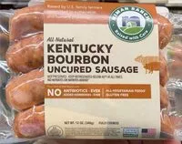 Mängden socker i All Natural Kentucky Bourbon Uncured Sausage