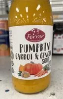 Mängden socker i Pumpkin carrot and ginger soup