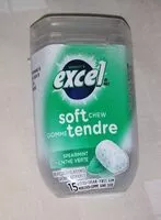 Mängden socker i Gomme tendre - Menthe verte