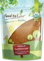 Mängden socker i Organic cacao powder pounds