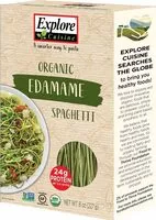 Mängden socker i Organic edamame spaghetti