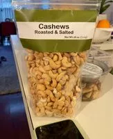 Mängden socker i Cashews