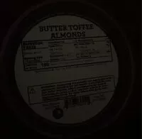 Mängden socker i Butter Toffee Almonds