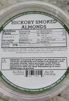 Mängden socker i Hickory Smoked almonds