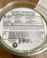 Mängden socker i Honey Roasted Sesame Sticks