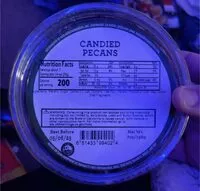 Mängden socker i Candied Pecans