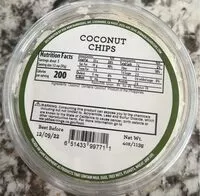 Mängden socker i Coconut chips