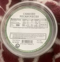 Mängden socker i Candied Pecan Pieces