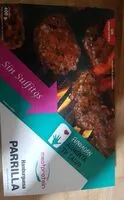Mängden socker i Hamburguesa parrilla