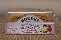 Mängden socker i Raspberry, White Chocolate and Pistachio Crumbles