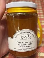 Mängden socker i Confettura extra di albicocche