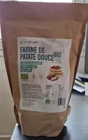 Mängden socker i Farine de patate douce bio