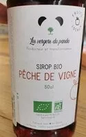 Mängden socker i SIROP BIO PECHE DE VIGNE