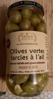Mängden socker i Olives vertes farcies à l’ail