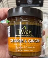Mängden socker i Orange & Ginger Greek Preserve