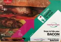 Mängden socker i Burguer de pollo sabar Bacon