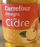 Mängden socker i Vinaigre de cidre