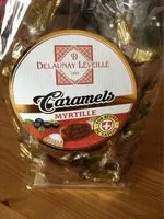 Mängden socker i Caramels myrtille