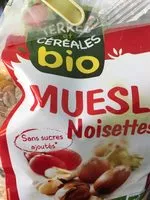 Mängden socker i Muesli noisettes