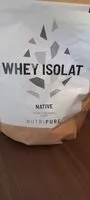Mängden socker i Whey Isolat Native Nature