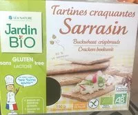 Mängden socker i Tartine craquantes sarrasin