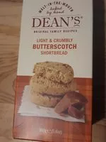 Mängden socker i Light and crumbly butterscotch shortbread