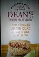 Mängden socker i Lemon Curd & Oatflake Shortbread