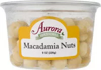 Mängden socker i Aurora natural macadamia nuts