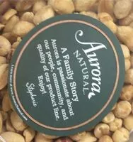 Mängden socker i Aurora natural unsalted peanuts