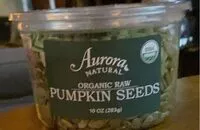 Mängden socker i Organic Raw Pumpkin Seeds