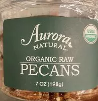 Mängden socker i Organic Raw Pecans