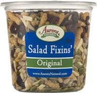 Mängden socker i Aurora natural salad fixin's original