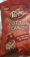 Mängden socker i Dr. Pepper cotton candy