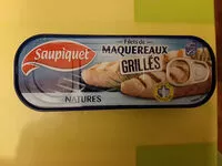Mängden socker i maquereaux grillés Saupiquet natures