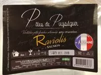 Mängden socker i Pâtes de Puységur raviolis saumon