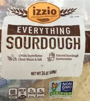 Mängden socker i Everything Sourdough