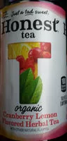 Mängden socker i Cranberry Lemon Flavored Herbal Tea