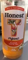 Mängden socker i Honest Mango White Tea Glass Bottle, 16 fl oz