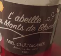 Mängden socker i Miel châtaignier