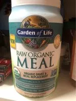 Mängden socker i Raw Organic Meal