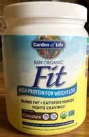 Mängden socker i Raw organic Fit