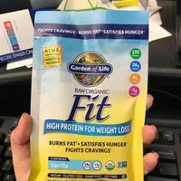 Mängden socker i Garden of life raw organic fit