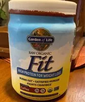 Mängden socker i Raw organic fit