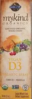 Mängden socker i Vegan D3 organic spray