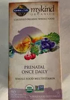 Mängden socker i Prenatal once daily